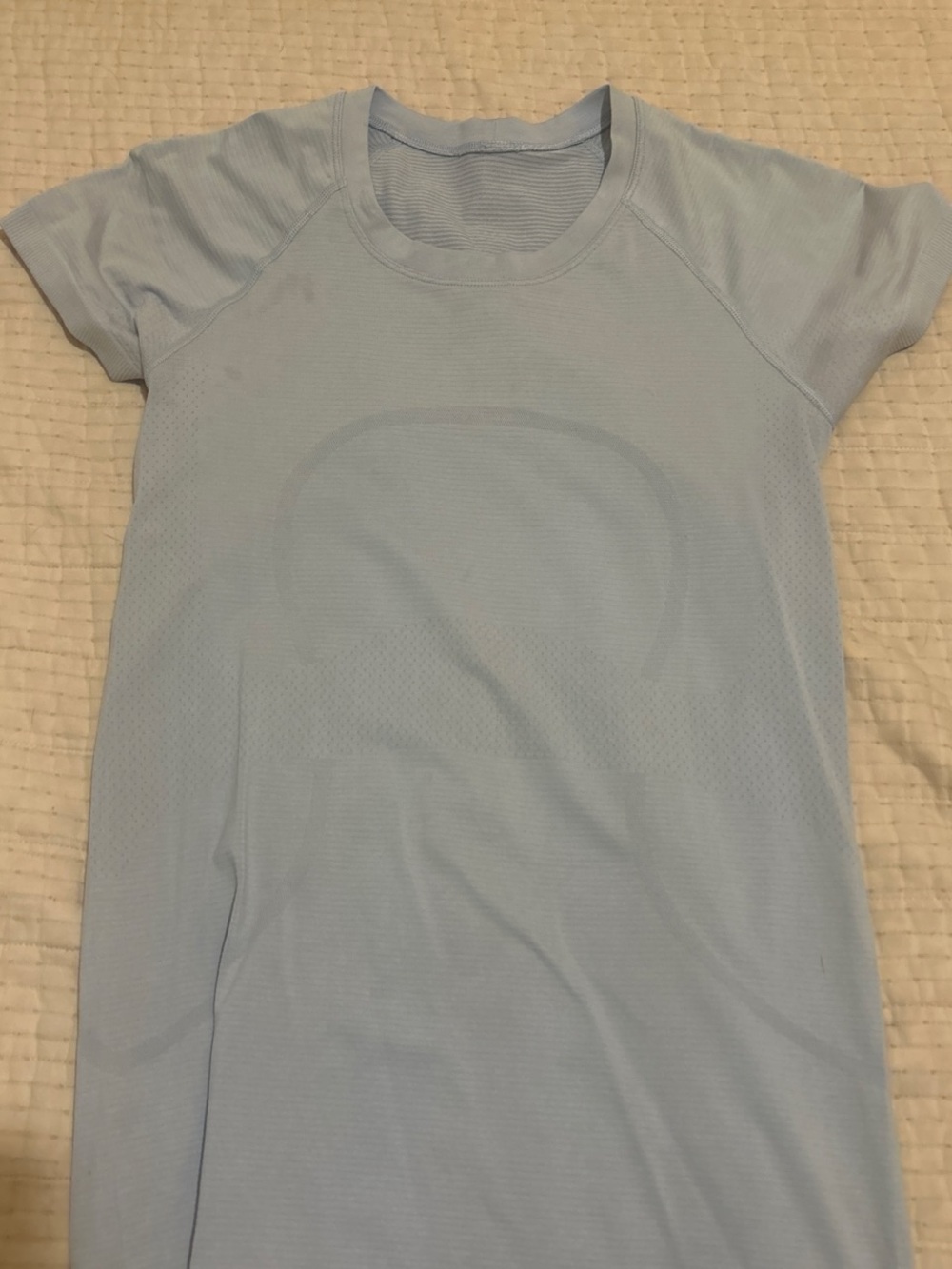 Lululemon Blue swiftly tech Performance Top